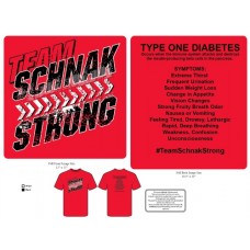 Team Schnak Strong T-shirt Red
